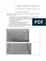 Informe Sobre El Trabajo La Violencia Deja Huella