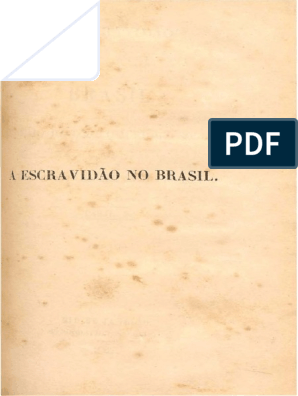 A EscravidÃ£o no Brasil 3.pdf | EscravidÃ£o | CiÃªncia