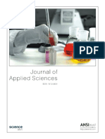 Droplet Size Measurement for Liquid Spray Using Digital Image Analysis Technique