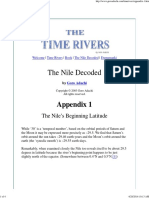 The Nile Decoded - Appendix 1