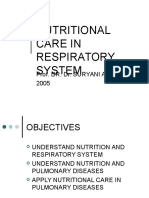 Nutritional Care in Resp.system