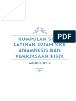 Kumpulan Soal Latihan Ujian KKD Anamnesis Dan Pemeriksaan Fisik DT 2 PDF