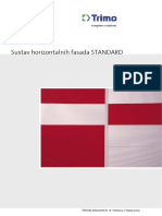 Sustav Horizontalnih Fasada STANDARD HR