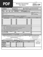 Bir Form Percentage Tax