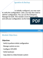 Module 3: Configuration & Backup: 1 EMC Education Services