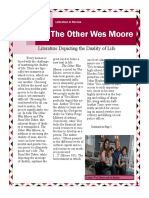 the other wes moore project pdf