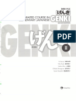 Genki II [Second Edition] (2011), With PDF Bookmarks!