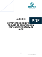 Certificado de ITSE Basica Ex Ante