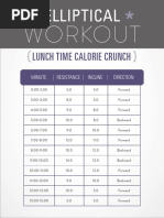 3 Elliptical Workouts For Weight Loss