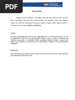 Normalidades da APA para psicometria uff 