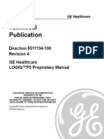 GE Logiq P-3 Service Manual
