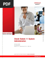D72896GC40 - Oracle Solaris 11 System Administration - AG