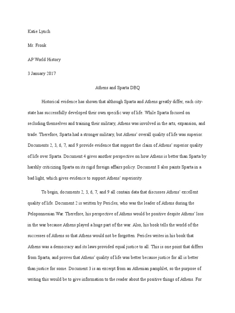 10 reasons to live in sparta image