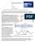 1 Una Onda Mecánica Es Una Perturbación de Las Propiedades Mecánicas de Un Medio Material