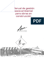 Manual de Gestión Socio-Ambiental para Obras en Construcción