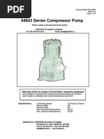 Devilbiss 44643 Pump Parts Breakdown