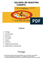 El Alcoholismo en Nuestro Cuerpo