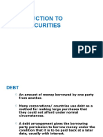 Introduction to Debt Securities