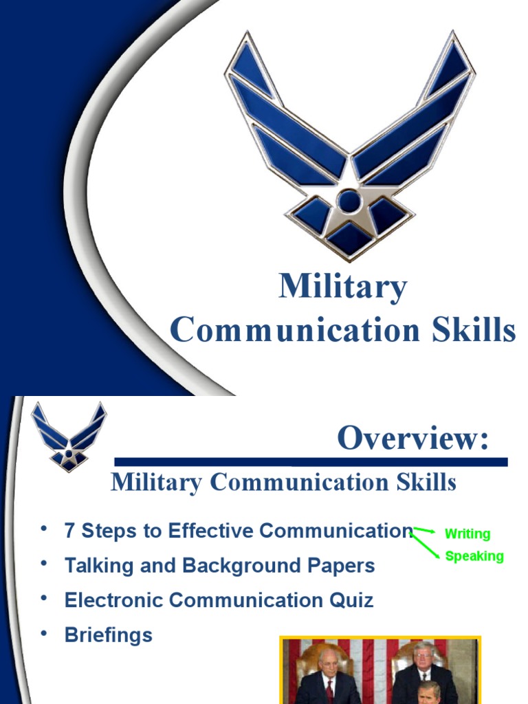 Military Communication Skills Email Computing