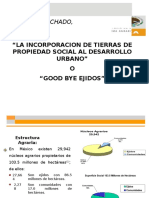 DER AGRARIO Incorporacion de Tierras de Propiedad Social Al Desarrollo Urbano