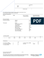 Sizing - Thermowell