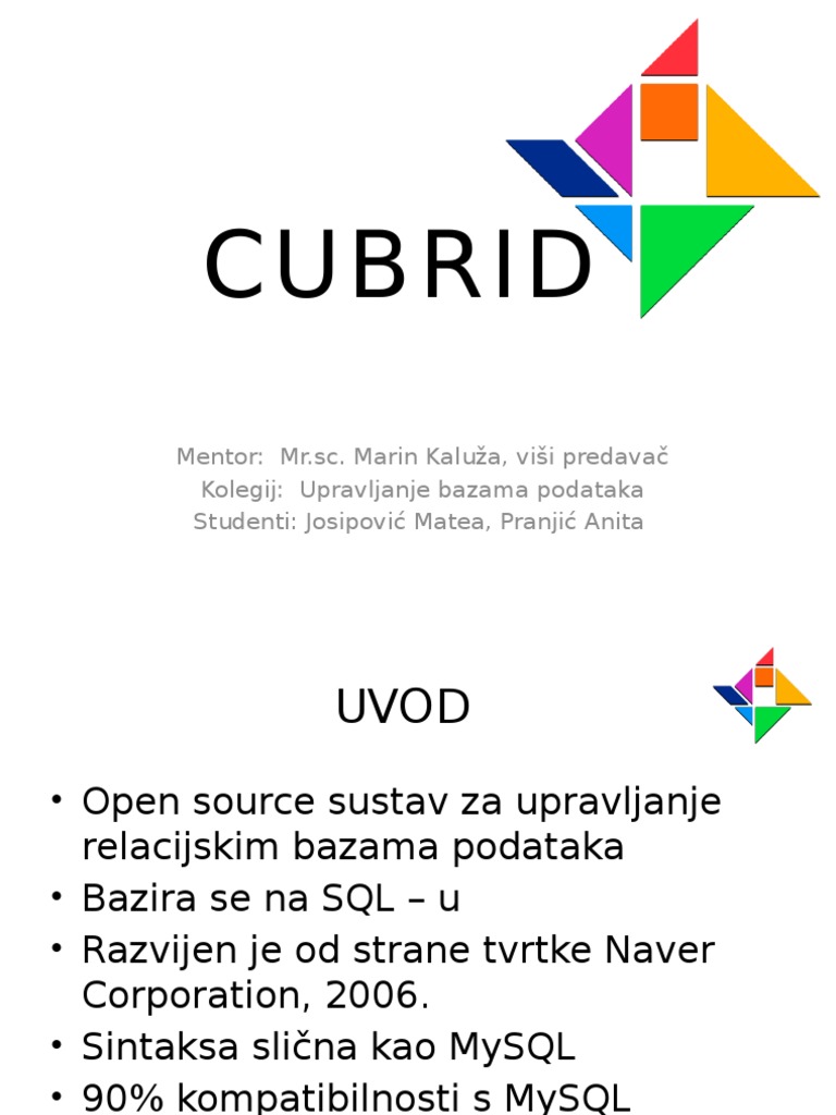 CUBRID | PDF