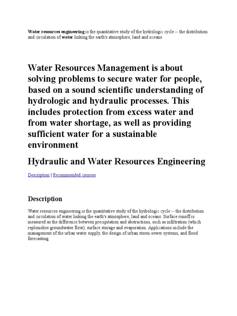 Introduction To Hydrology Experiment PDF Hydrology Hydraulic