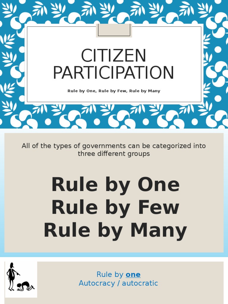 Citizen Participation In Government Parliamentary System Legislature