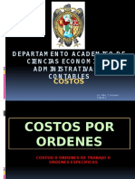 Unidad IV Costos Por Ordenes