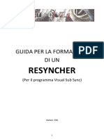 Guida Al Resynch Con VSS