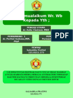 Bismillah PPT SIDANG Salsa, Sked Aamiin