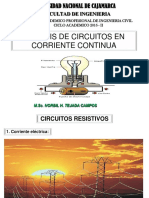 Corriente Continua y Circuitos Resistivos - 2016-II