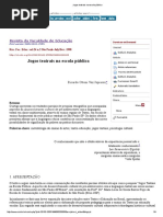 Jogos Teatrais Na Escola Pública