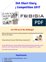 Download FOBISIA Short Story Writing Competition 2017 by TES SN337045259 doc pdf