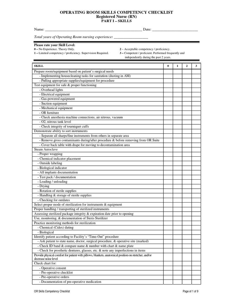 65 NR skill checklist.pdf Sterilization (Microbiology) Intravenous