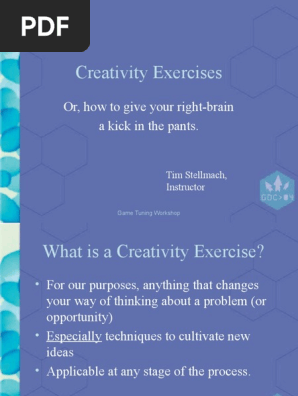 CreativityExercises.ppt