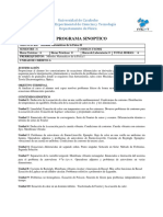 Programa de Metodos Matematicos de La Física II PDF