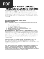 Download KISAH HIDUP CHAIRUL TANJUNG SI ANAK SINGKONGdocx by Bayoe Ramagochi SN337054505 doc pdf