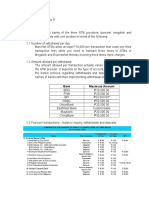 Bank Maximum Amount