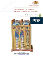 La Caja de Ushebtis de Jabejent Una Piez PDF