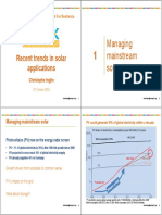 PV System Installation Price and Tariff Trend (Singapore 2015)