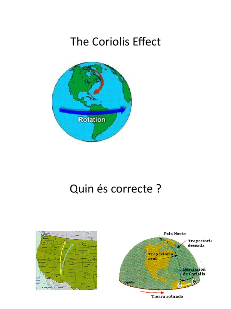Coriolis Effect | PDF | Cyclone | Physical Phenomena