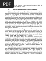 MALEVAL, Maria Do Amparo. Poesia Medieval No Brasil. 2002