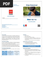 INFORMACIÓN sobre la gripe estacional | Teléfono 900 102 112