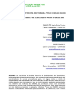 Habilidades e Competências: Diretrizes Da Prova Do Enade de 2008