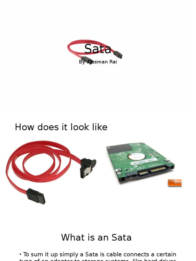 Understanding SATA: Cable and Uses | PDF
