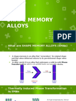 Shape Memory Alloys: Seminar On