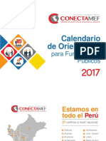 Calendario 2017 Conectamef