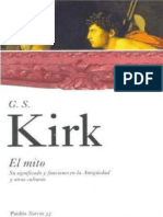 KIRK, G.S - El Mito. Su significado y funciones en la Antigüedad y otras culturas