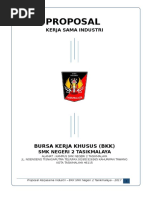 Proposal Kerjasama Sekolah DUDI